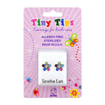 Load image into Gallery viewer, Daisy Rainbow Allergy-free Stainless Steel Ear Studs For Kids

