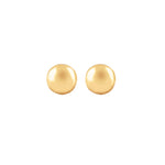 Load image into Gallery viewer, 4MM Ball 24K Pure Gold Plated Ear Studs For Kids
