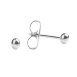 Load image into Gallery viewer, 4MM Ball Allergy-free Stainless Steel Ear Studs For Kids
